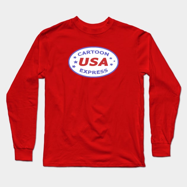 USA Cartoon Express Long Sleeve T-Shirt by That Junkman's Shirts and more!